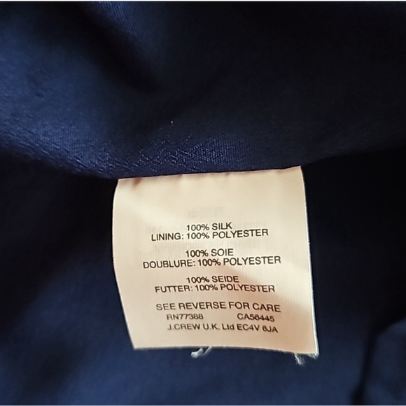 Gorgeous polka dot J. Crew silk dress size 0 - Picture 6 of 7